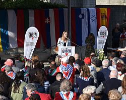 Commemoration at Gusen in 2023 Commemoration at Gusen in 2023